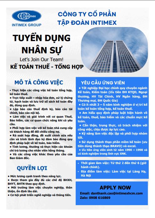 lĩnh vực hoạt động